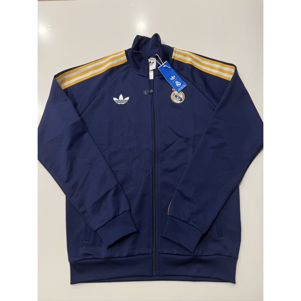 Adidas REAL OG TT Real Madrid Men's Dark Blue Track Jacket M KE3846